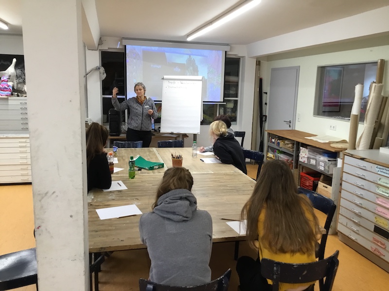 Schülerfirma Kulturbüro im Medienzentrum und in der Kunstschule Norden